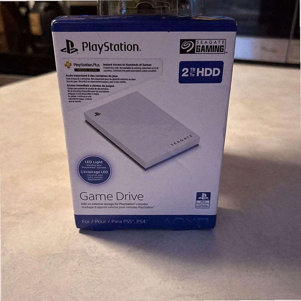 Seagate Game Drive for PS5 PS4 2TB External USB Portable Hard Drive HDD
